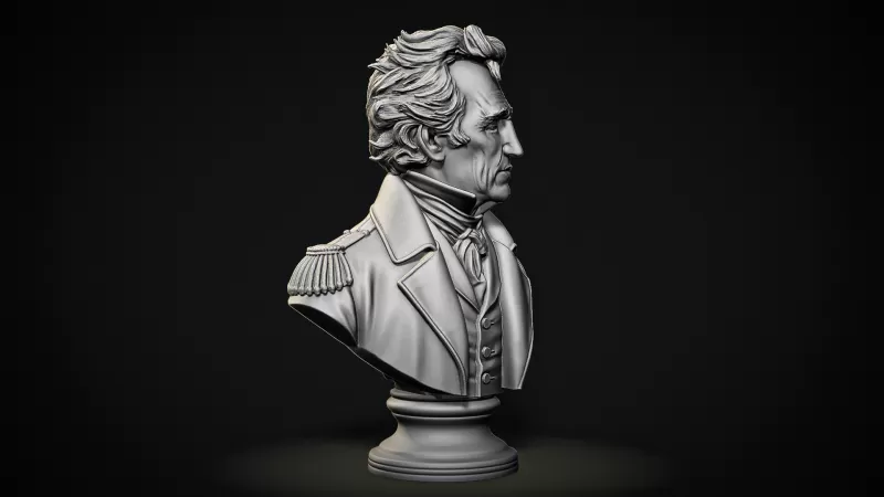 Andrew Jackson #RoZ - Model preview 2