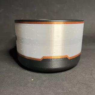 Subnautica Basic Planter Plant Pot - Model thumbnail 4