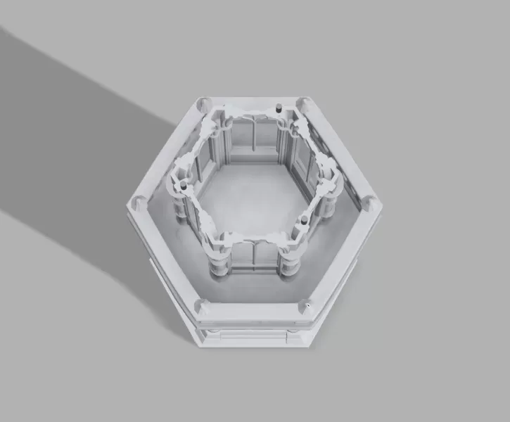 Gothic Candle Tower – Keep - Model preview 5