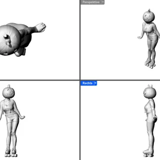 Sexy Lady Halloween - Model thumbnail 5