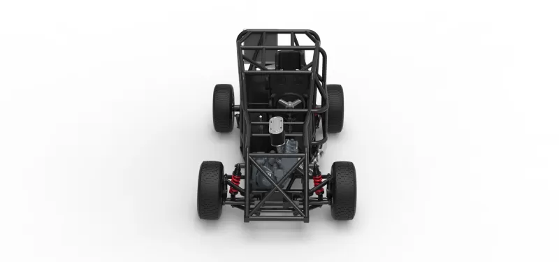 Mod Lite race car Base Scale 1:25 - Model preview 8