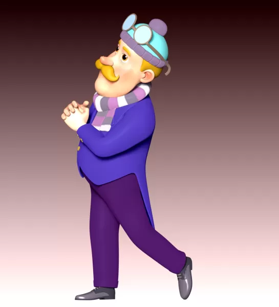 Mayor Humdinger FanArt - Model preview 5