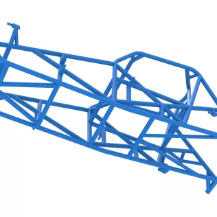 Frame for Sprint car Version 2 Scale 1:25 - Model thumbnail 3
