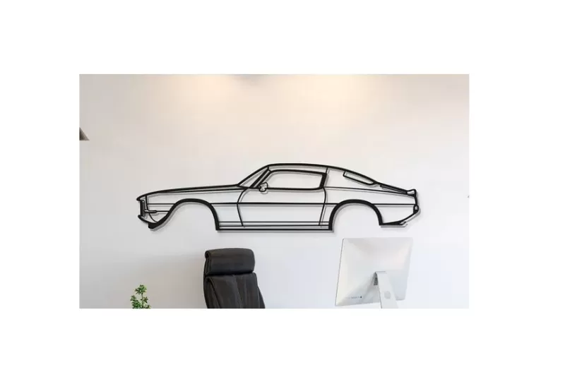 Chevrolet - Camaro Z28 1971 Wall Art - Model preview 1