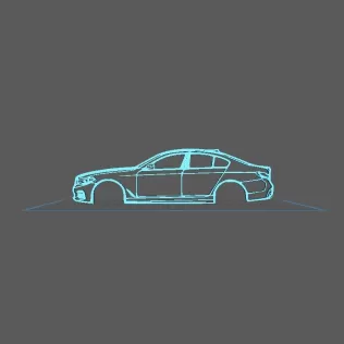 BMW - Serie 5 2017 Wall Art