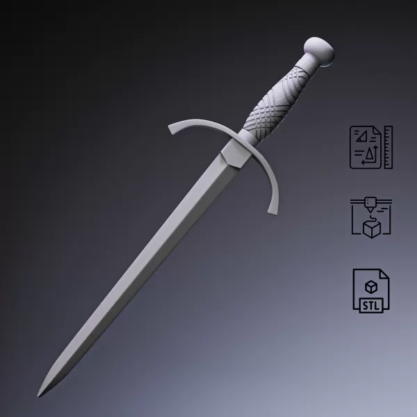 Naval Dirk Dagger #RoZ - Model preview 6