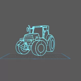 Tractor Case - IH Puma 2013 Wall Art
