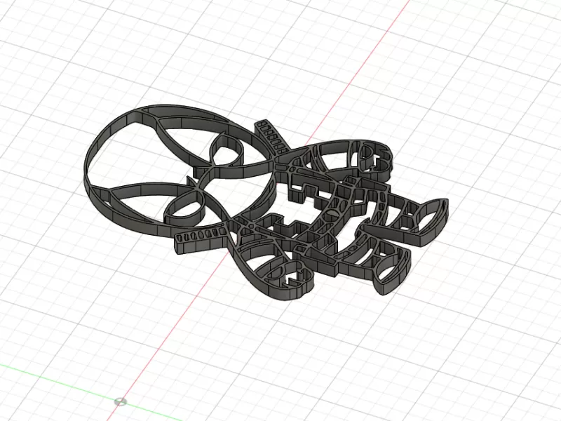 Silhouette Deadpool - Marvel Wall art - Model preview 2