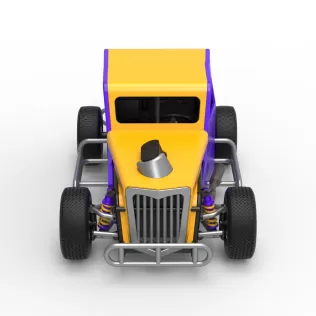 Dwarf car Version 2 Scale 1:25 - Model thumbnail 8