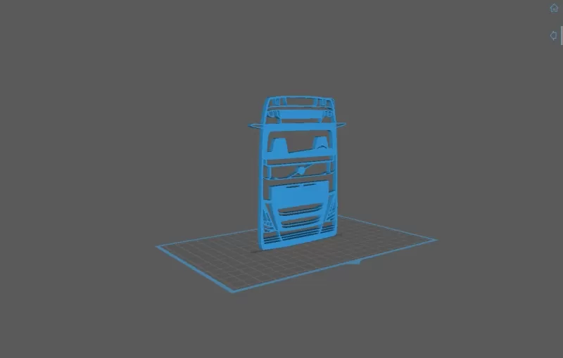 Truck - Volvo FH16 Wall Art - Model preview 1