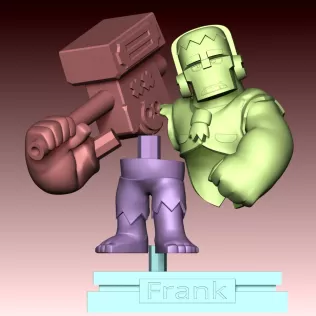 Frank Brawl Stars Fan Art - Model thumbnail 10