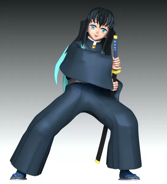 Muichiro Tokito - Model preview 5