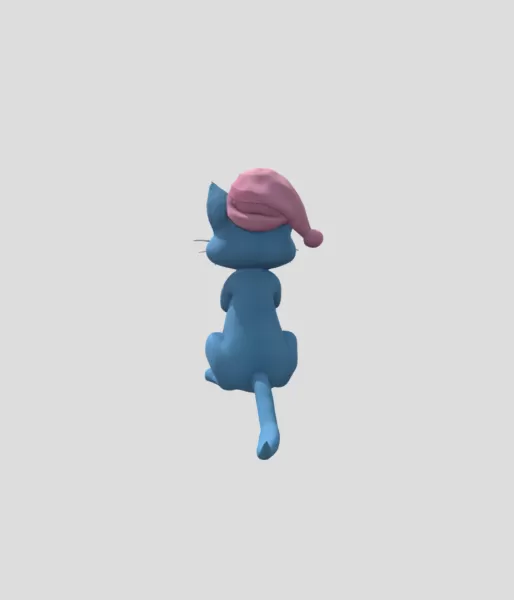 Sleepy Cat - Model preview 3
