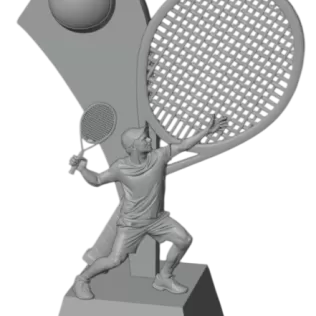 Trophy Tennis Serve Premium – 3D Model - Model thumbnail 2