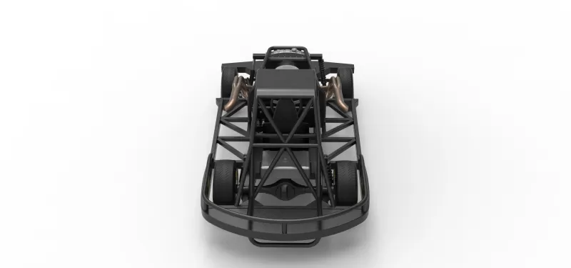 New Zealand Vintage Stock car Base Scale 1:25 - Model preview 16