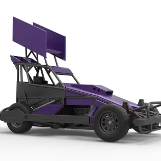 New Zealand Superstock car Version 4 Scale 1:25 - Model thumbnail 25