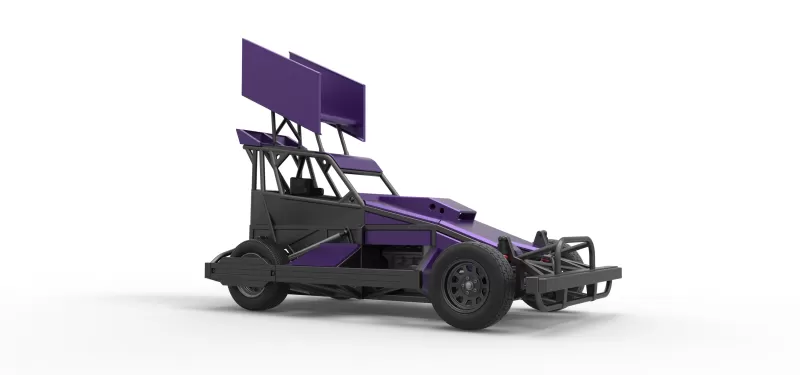 New Zealand Superstock car Version 4 Scale 1:25 - Model preview 25