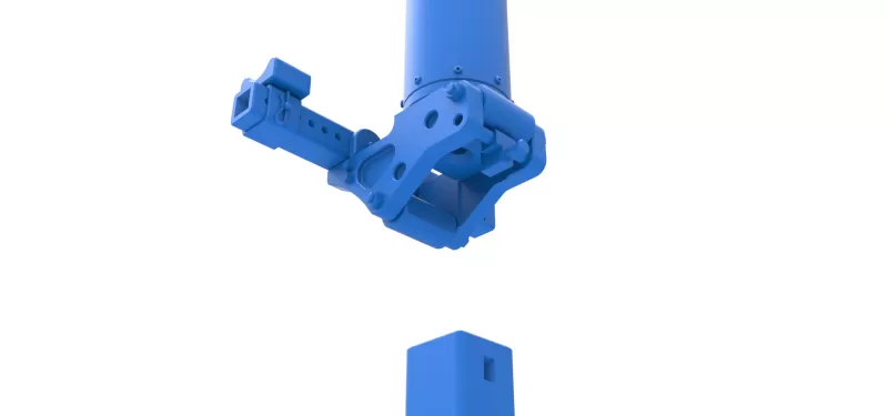 Bumper Jack for race car Scale 1:25 - Model preview 13