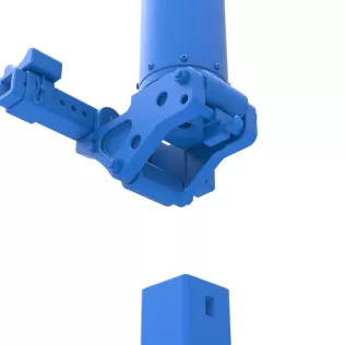 Bumper Jack for race car Scale 1:25 - Model thumbnail 13