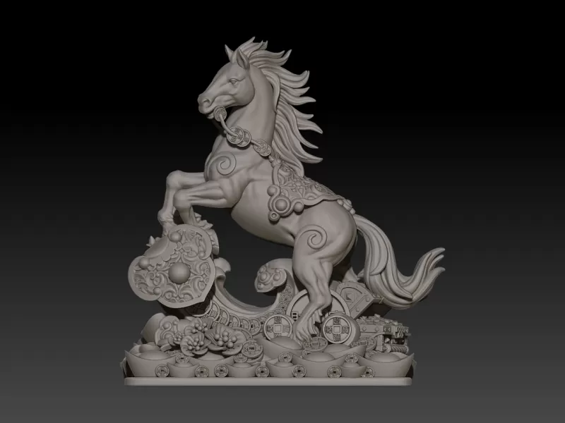 Zodiac Horse - Model preview 1