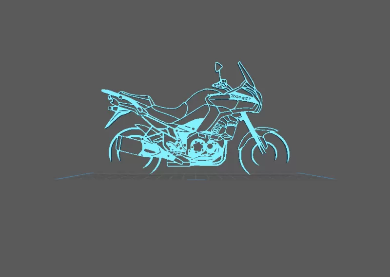 Kawasaki - Versys Wall Art - Model preview 1