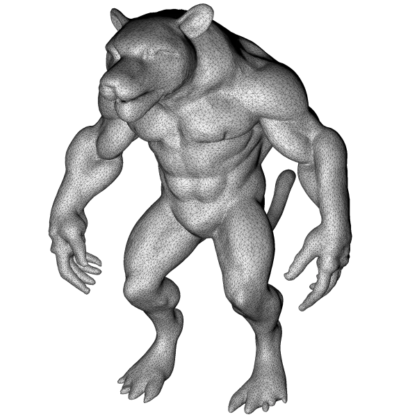 Beast Warriors Pack – Fantasy Creature 3D Models Kitbash - Model preview 3