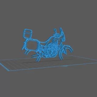 Honda - CRF 1000 Wall Art - Model thumbnail 1