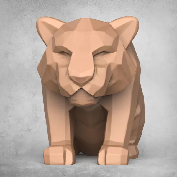 Tiger Pot - Model preview 3