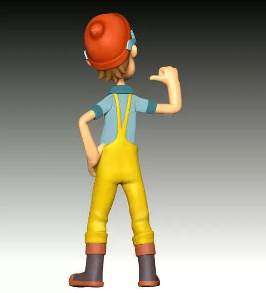 Captain Turbot Fan Art - Model preview 8