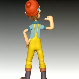 Captain Turbot Fan Art - Model thumbnail 8