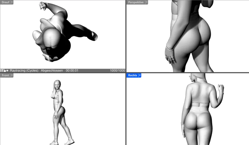 Honeymoon Lady Kunst - Model preview 5