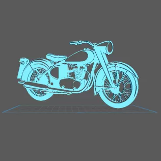 AJS - Model 18 Wall Art