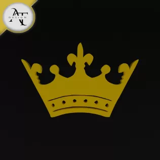 Simple Crown Symbol - 2D Art