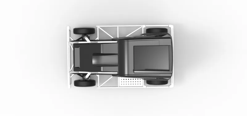 New Zealand Ministock car Version 3 Scale 1:25 - Model preview 11