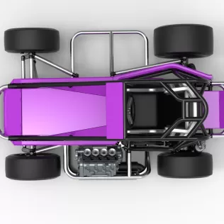 Three Quarter Midget Scale 1:25 - Model thumbnail 11