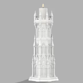 Gothic Candle Tower – Sentinel - Model thumbnail 3