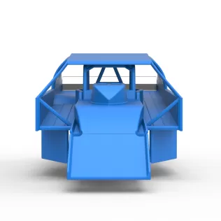 Shell of Northeast Dirt Modified stock car Version 2 Scale 1:25 - Model thumbnail 5