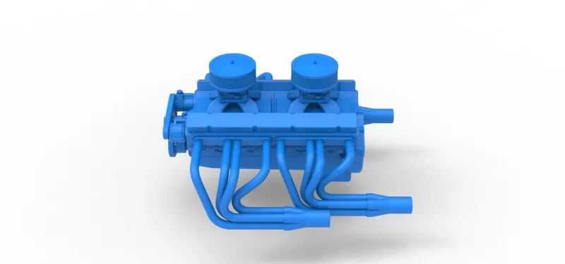 Engine V16 Scale 1:25 - Model preview 9
