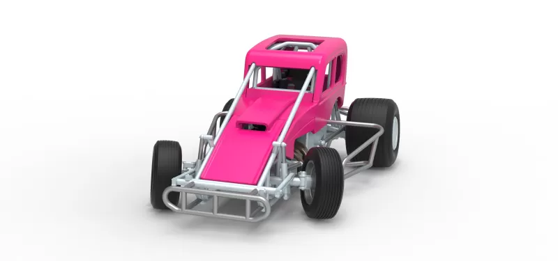 Super rod Version 1 while turning Scale 1:25 - Model preview 5