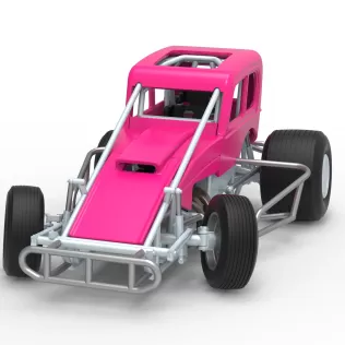 Super rod Version 1 while turning Scale 1:25 - Model thumbnail 5