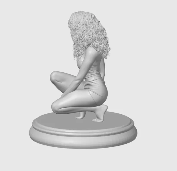 Scarlett Johansson 3D - Model preview 7