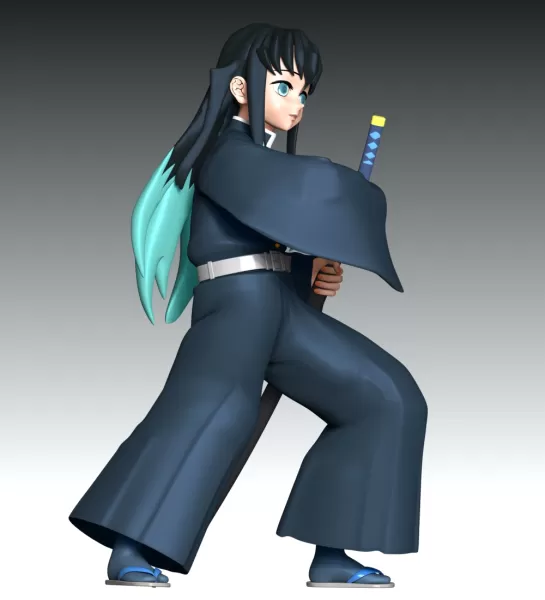 Muichiro Tokito - Model preview 4