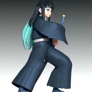Muichiro Tokito - Model thumbnail 4