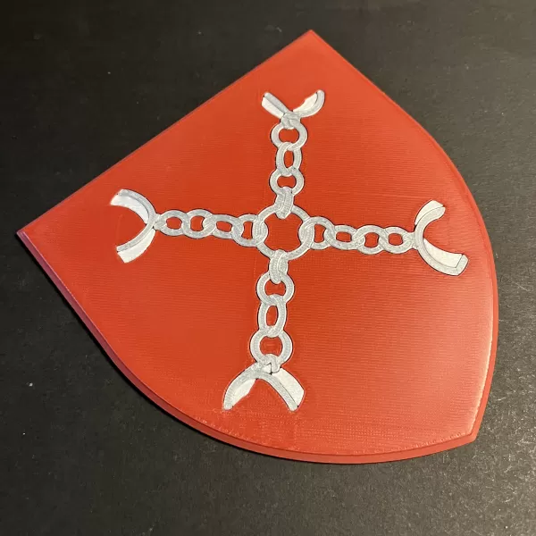 Game of Thrones Sigil of House Umber Coaster - Model preview 5