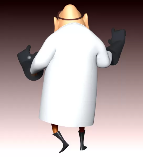 Dr. Nefario - Despicable Me - Model preview 9