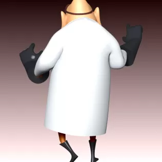 Dr. Nefario - Despicable Me - Model thumbnail 9