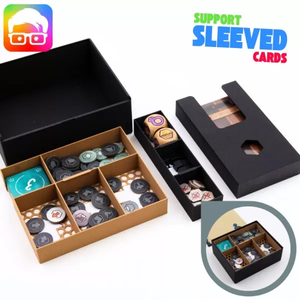 Haunted Lands board game organizer by @ammedia3d - Model preview 8