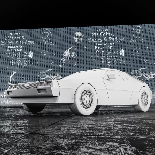 DMC DeLorean #RoZ - Model preview 8