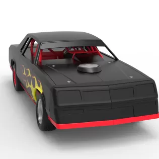 IMCA Stock car Version 2 Scale 1:25 - Model thumbnail 22