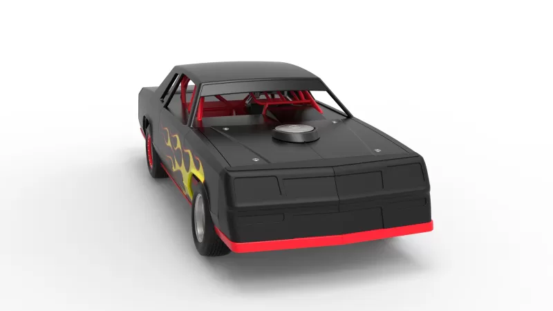 IMCA Stock car Version 2 Scale 1:25 - Model preview 22